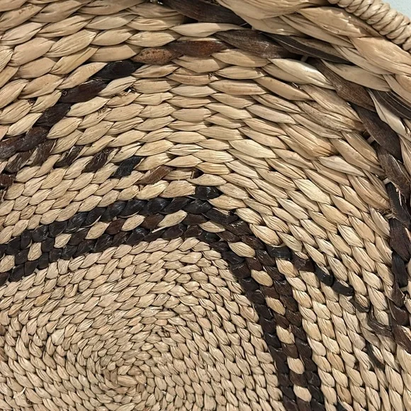 Williams Sonoma Home wicker decorative wall hanging. - Picture 2 of 4